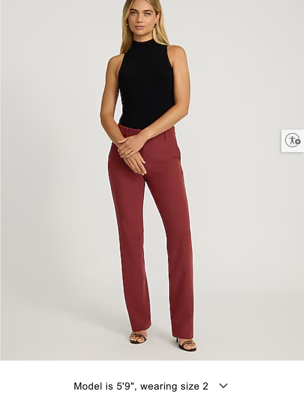 Editor Signature Stretch Mid Rise Bootcut Pant - Picture 2 of 6